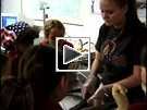 Brief video of shark dissesction where students are learning the parts of the shark